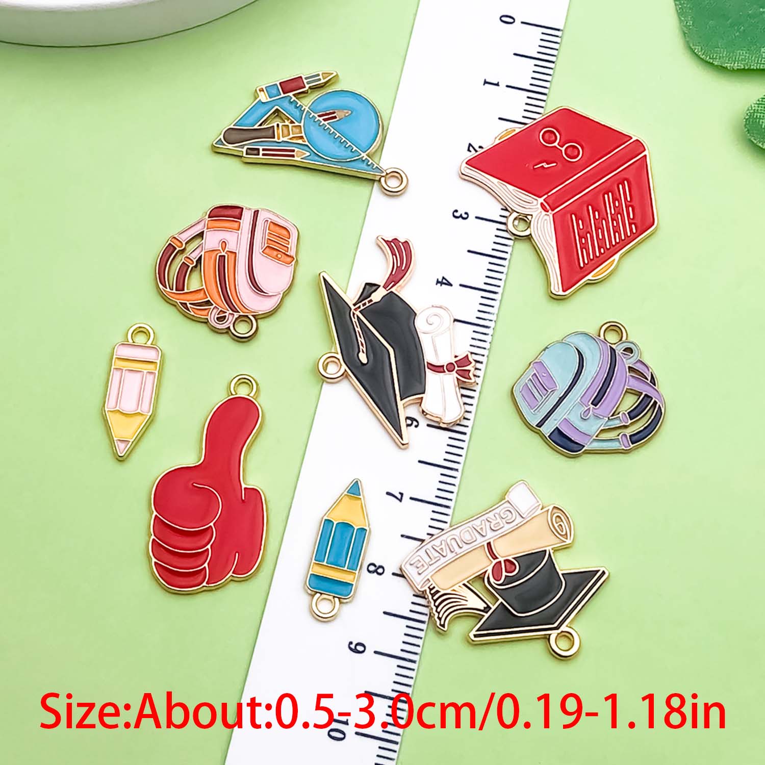 10/12 Uds. Dijes de temporada  - Jewelry Making Guide Book reseña y precio
