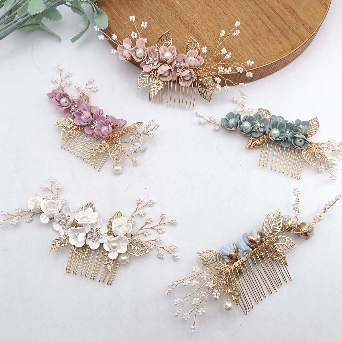Peineta de cristal con perlas  - Jewelry Making Adults reseña y precio