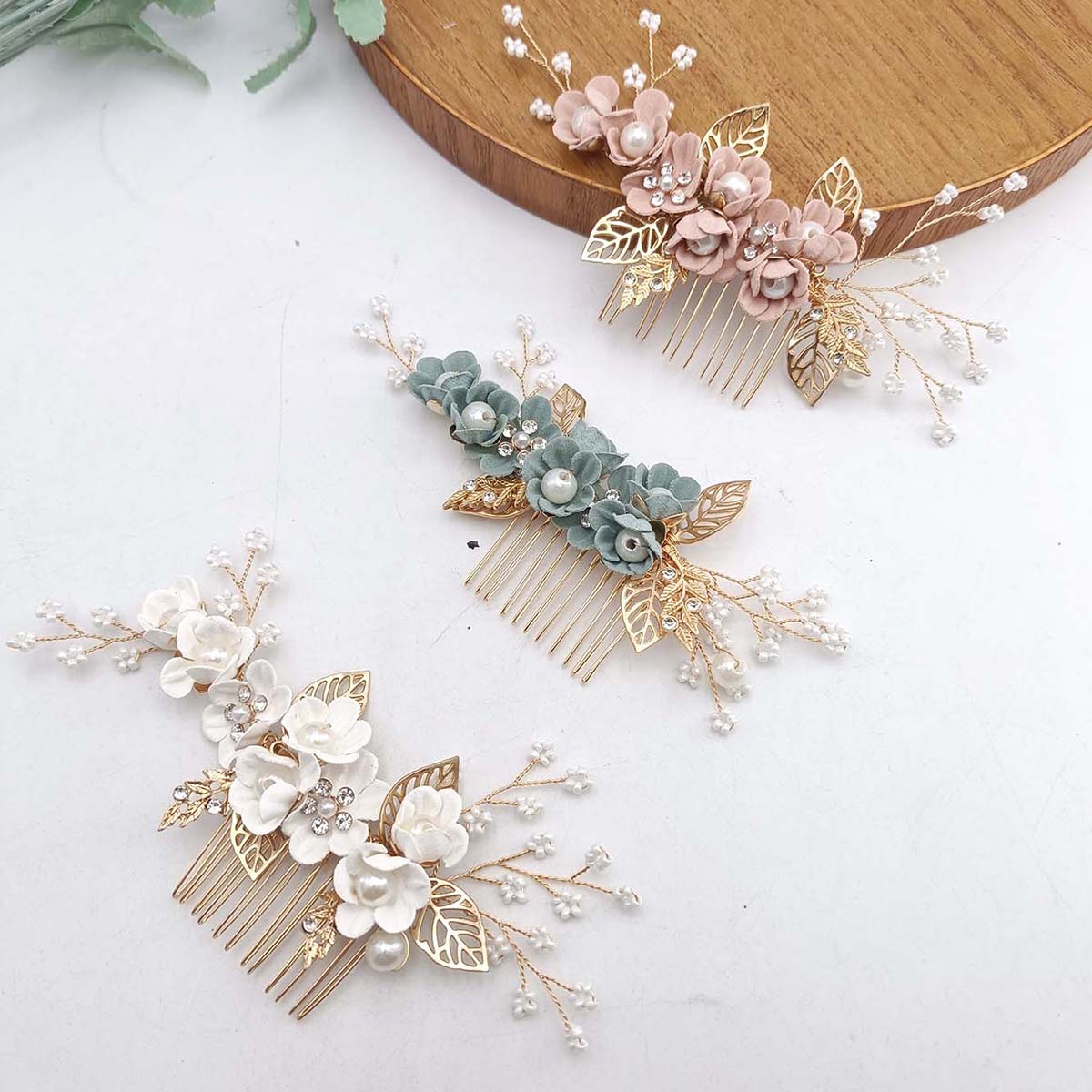 Peineta de cristal con perlas  - Jewelry Making Adults reseña y precio