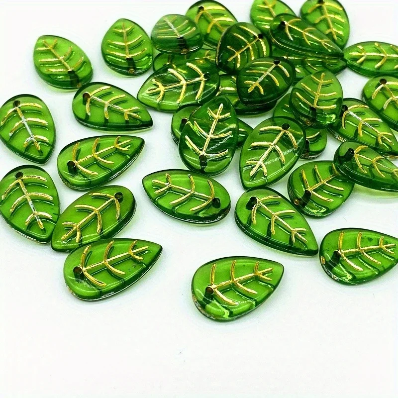 20 unids/lote de cuentas verde - Jewelry Making Education reseña y precio
