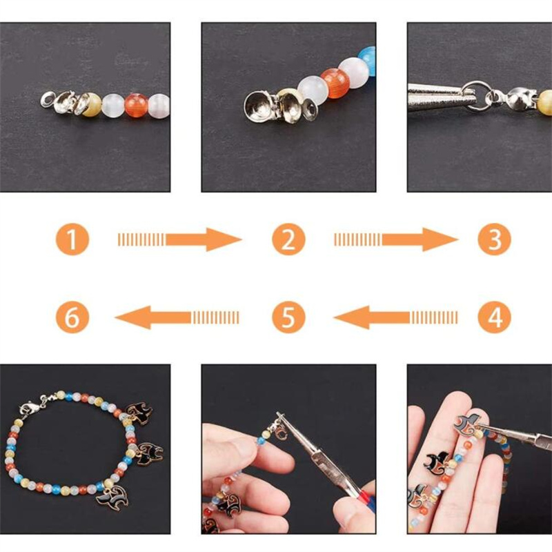 100 Uds. De cuentas de engarce - Jewelry Making Knots For Clasps reseña y precio