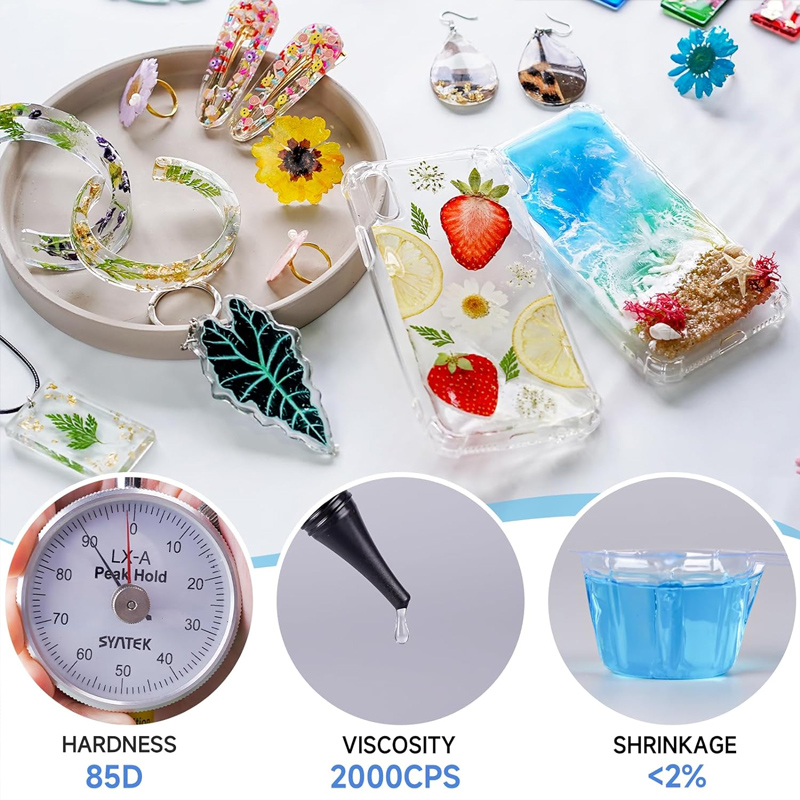 Resina UV mejorada para princi - Jewelry Making For Beginners reseña y precio