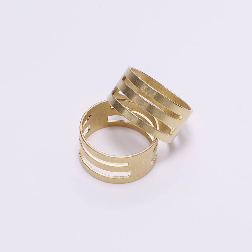 Anillo de latón para abrir y c - Jewelry Making Education reseña y precio