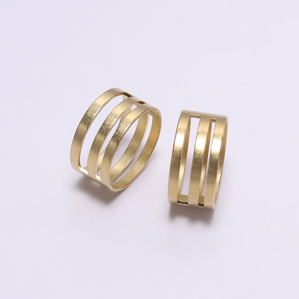 Anillo de latón para abrir y c - Jewelry Making Education reseña y precio