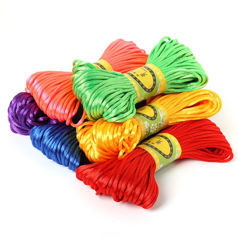 Cordón de nailon de seda satin - Knotting Cord Silk reseña y precio