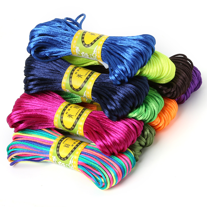 Cordón de nailon de seda satin - Knotting Cord Silk reseña y precio