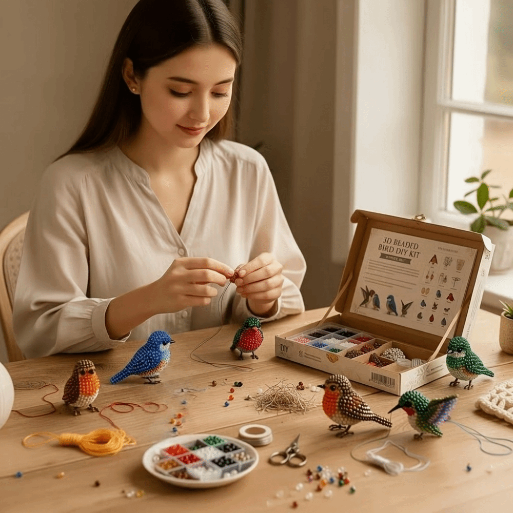 Kit de bordado de cuentas de a - Jewelry Making Education reseña y precio
