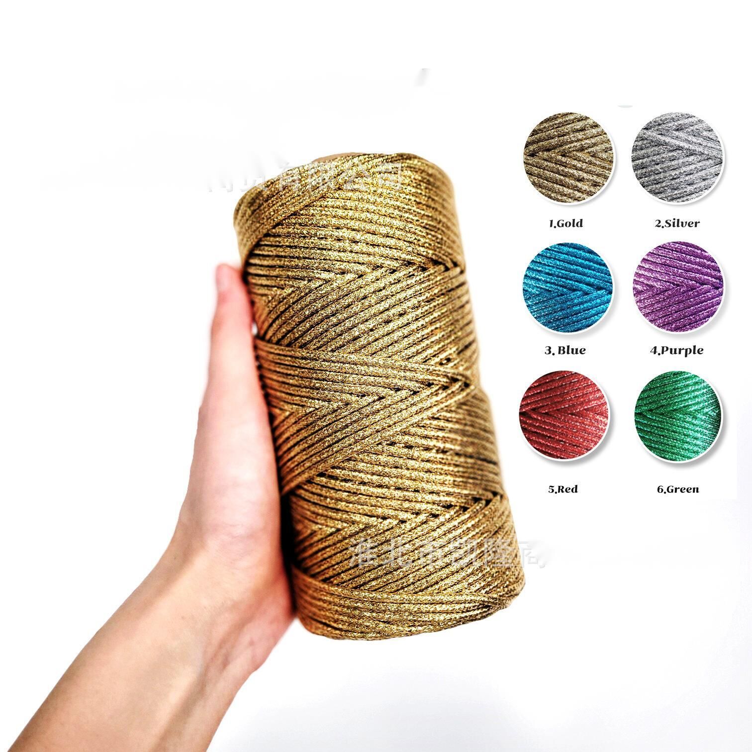 Cordón trenzado metálico brill - Jewelry Making Gold Wire reseña y precio