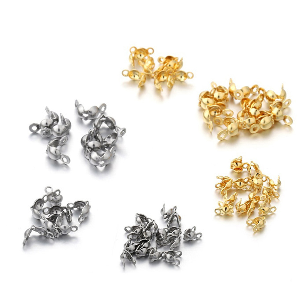 100 Uds. De acero inoxidable c - Jewelry Making Knots For Clasps reseña y precio