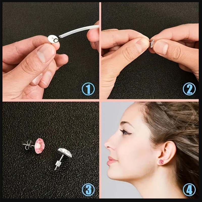 1 Juego de Caja de Ganchos par - Jewelry Making Materials Wholesale reseña y precio