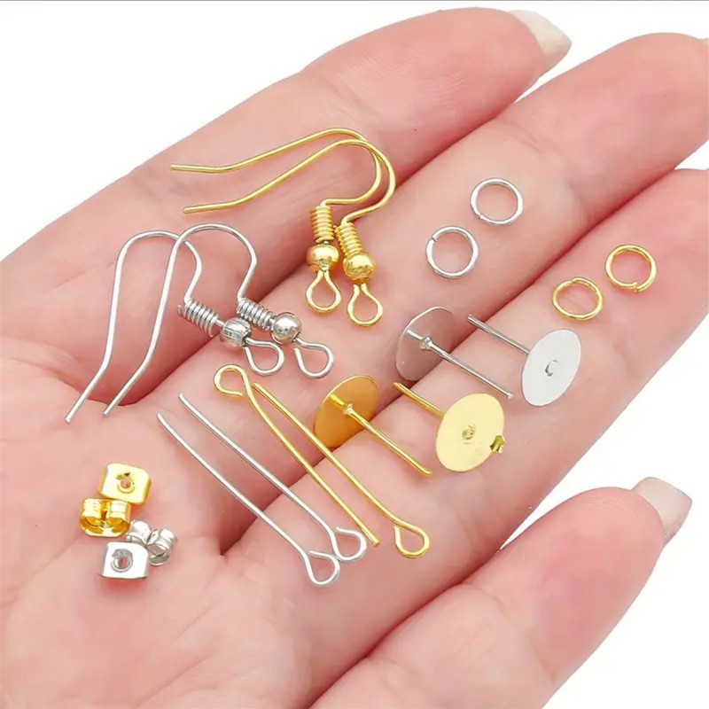 1 Juego de Caja de Ganchos par - Jewelry Making Materials Wholesale reseña y precio