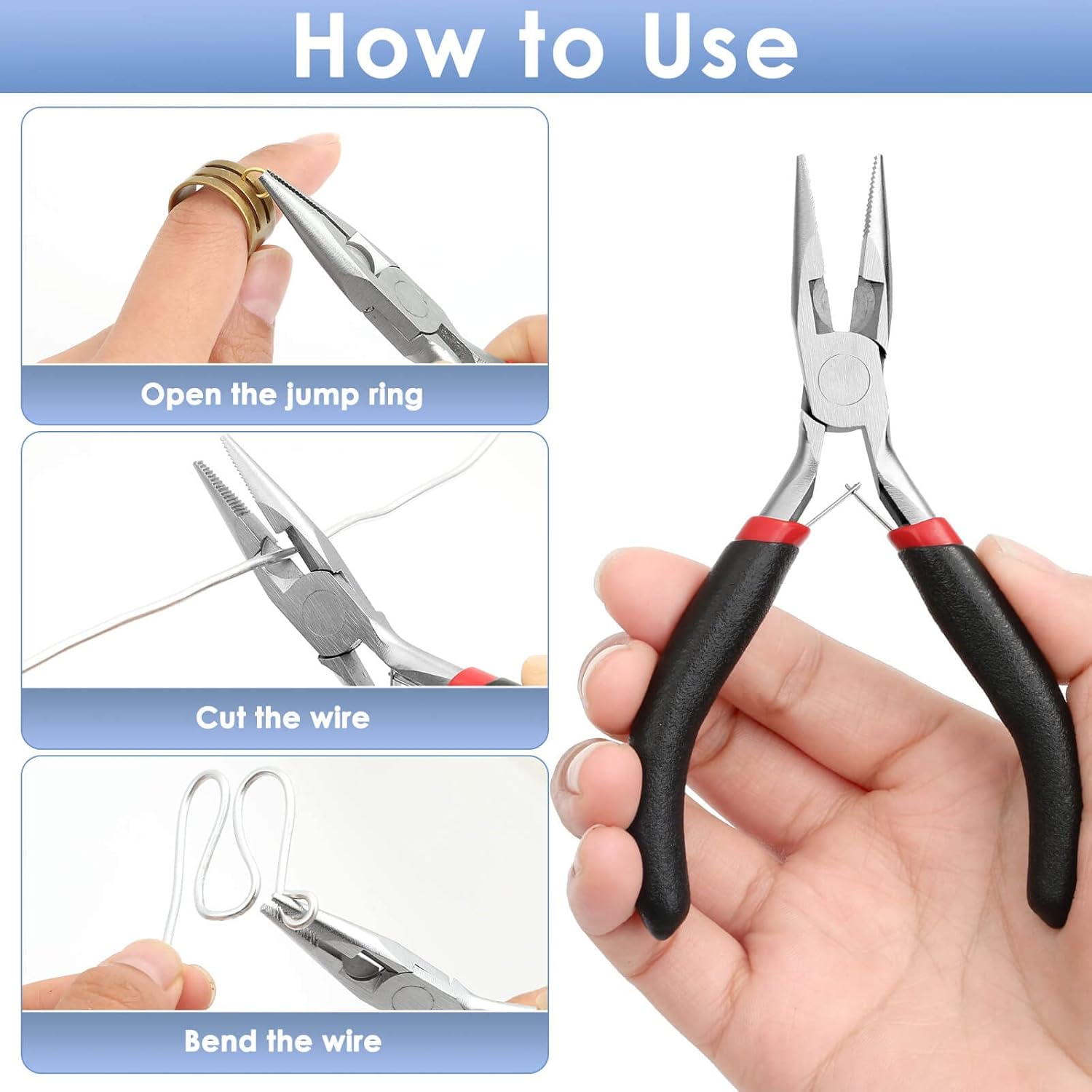 Alicates de punta fina para la - Jewelry Making Pliers reseña y precio