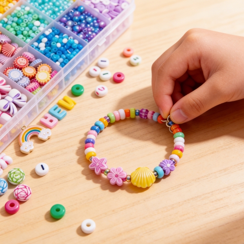 Juego manualidades DIY con cue - Jewelry Making Education reseña y precio
